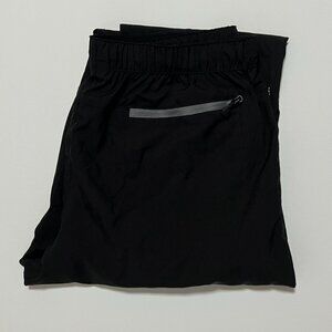 Baleaf Outdoor Pants Hiking Water Resistant Elastic Waist Black Men's size 2XL